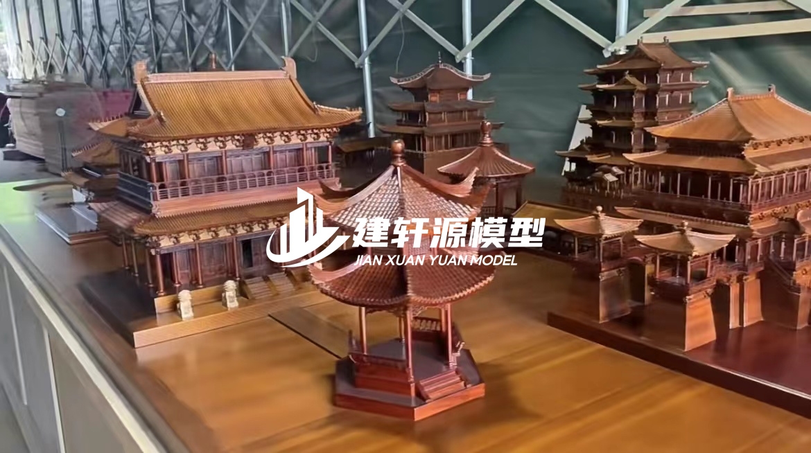 瑞金古建模型制作